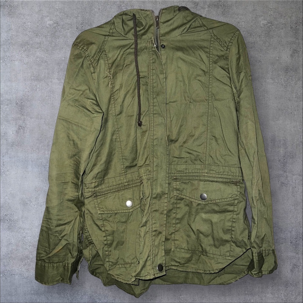 BP‎ Green Utility Jacket with Hood